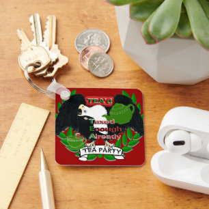 TEA Party Supplies Keychain