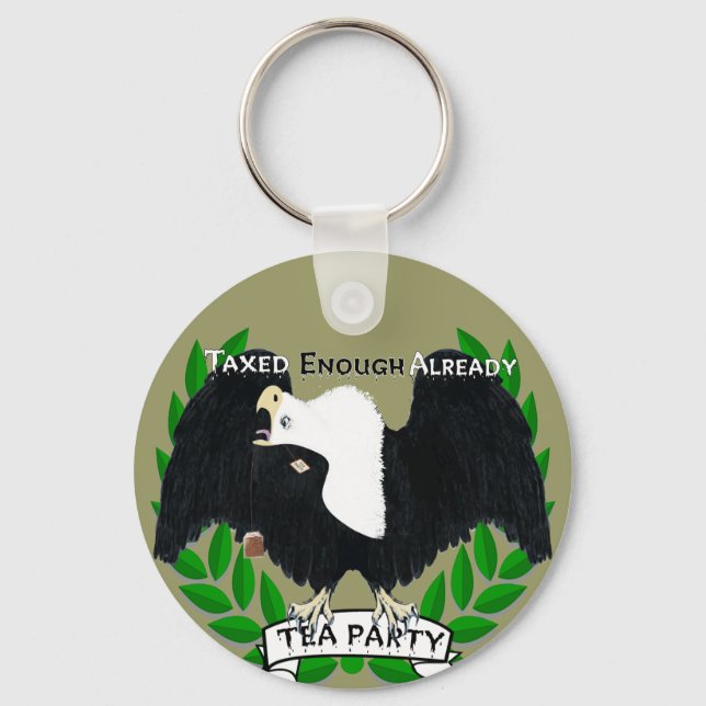 TEA Party Supplies Keychain (Front)