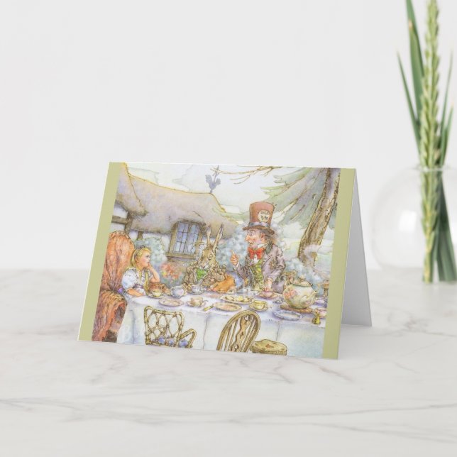 Tea Party Time Card (Front)