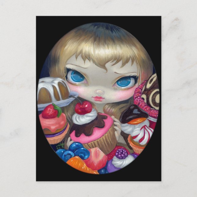 "Tea Party Treats" Postcard (Front)