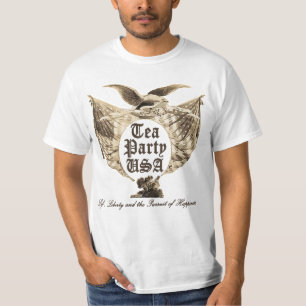 Tea Party USA, Life Liberty, Pursuit of Happiness T-Shirt