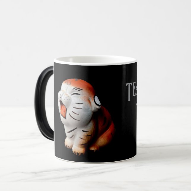 Tea Pet Tiger Mug (Front Left)
