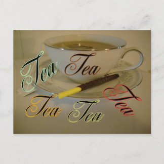 Tea postcard