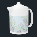 Tea Pot : A Mist Of Wild Flowers<br><div class="desc">illustration : Wild Flowers within a Mist</div>