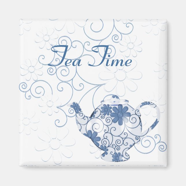 Tea Pot Magnet (Front)