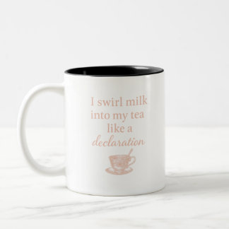 Tea Rebel Two-Tone Coffee Mug