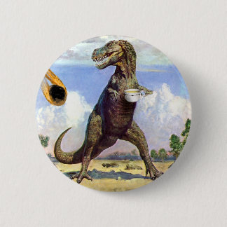 Tea Rex 2 Inch Round Button
