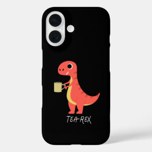 Tea-Rex iPhone 16 Case