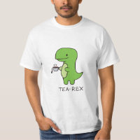 Tea-Rex, Cute Dinosaur , Funny Lover Dino