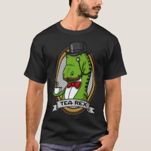 Tea Rex Dinosaur T-Shirt