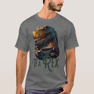 Tea Rex Dinosaur T-Shirt