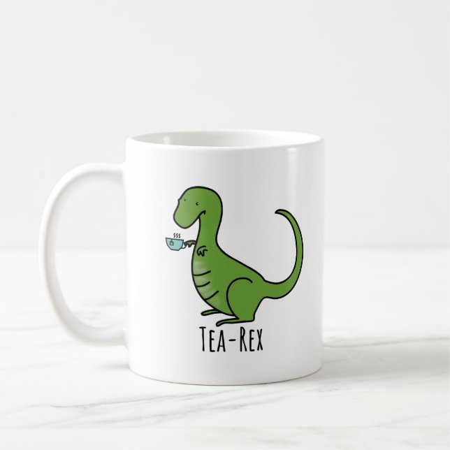 Tea Rex Mug (Gauche)