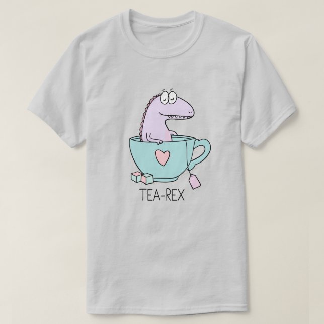 Tea-Rex T-Shirt (Design Front)