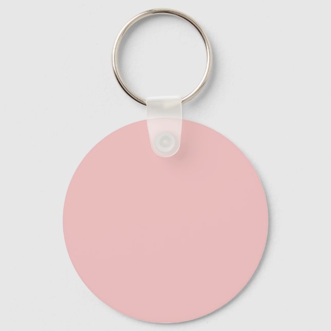Tea Rose Pink Keychain (Front)