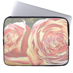 Tea Roses from the Garden Laptop Sleeve
