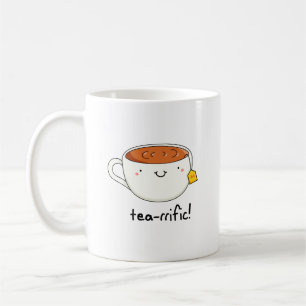 Tea-rrific Funny Cup Of Tea Pun
