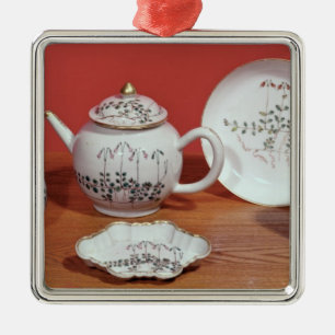 Tea service presented to Carl Linnaeus Metal Ornament