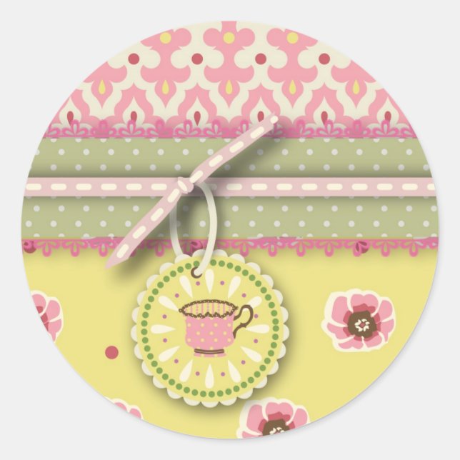 Tea Service Sticker II (Front)