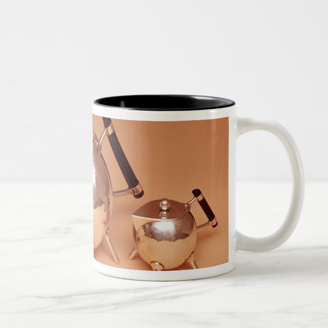 Tea service with gilt interiors Two-Tone coffee mug (Right)
