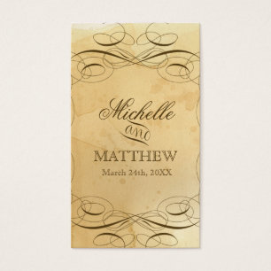 Tea Strait Vintage Wedding 1 - Favor Gift Tags