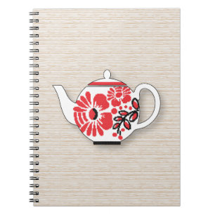Tea teapots notebook