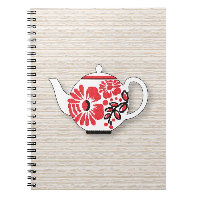 Tea teapots notebook (Front)
