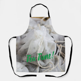 Tea Time Bag for Tea Lovers Apron