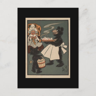 Tea Time Bears Postcard