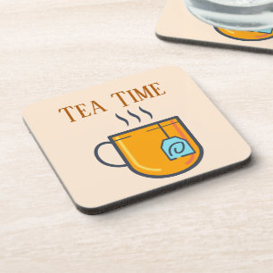 Tea Time Beverage Coaster