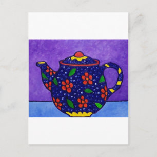 Tea Time by Piliero Postcard