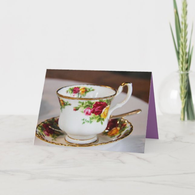 Tea Time Card (Front)