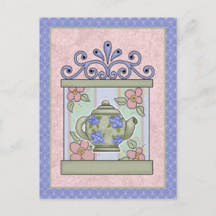 Tea Time Cards, Postage, Tees, GIfts Postcard