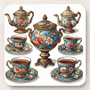 Tea time coaster