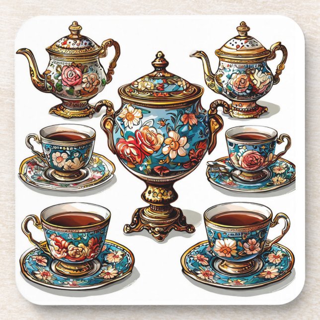 Tea time coaster (Front)