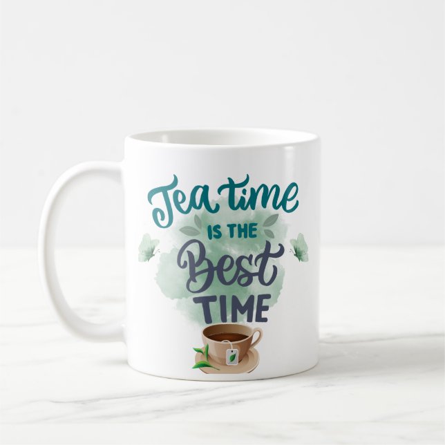 Tea Time Coffee Mug (Left)