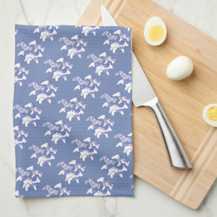 Tea Time Dala Horses Kitchen Towel