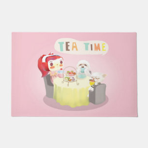 Tea Time Doormat