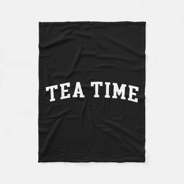 Tea Time  Fleece Blanket (Front)