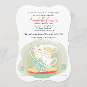 Tea Time Invitation