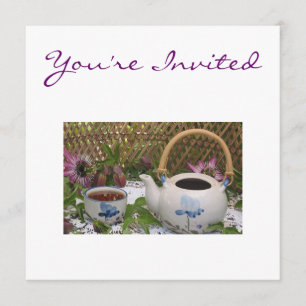Tea Time Invitation