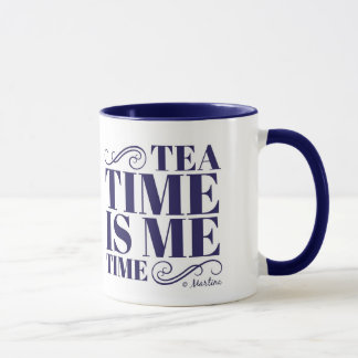 Tea Time is Me Time Mug - navy