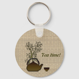 Tea time! keychain