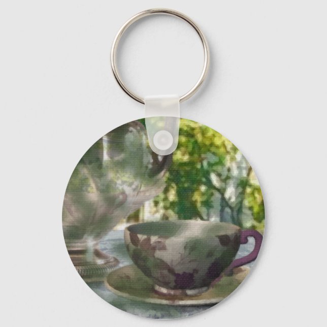 Tea Time Keychain (Front)