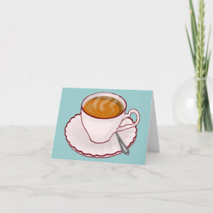 Tea Time Note Card