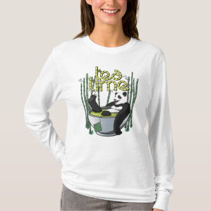 Tea Time Panda T-Shirt