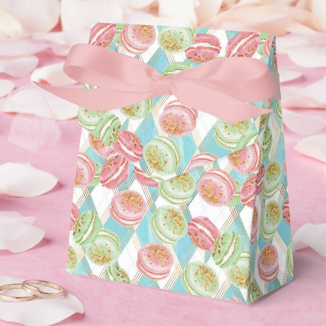 Tea Time Pattern Favor Box (Wedding)