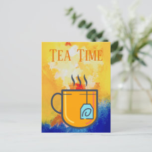 Tea Time Postcard
