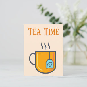 Tea Time Postcard