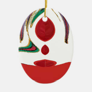 Tea Time Red Tea.png Ceramic Ornament