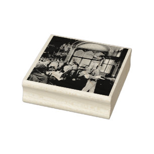 Tea Time Rubber Stamp